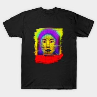 Colorful Geometrical Illustration T-Shirt